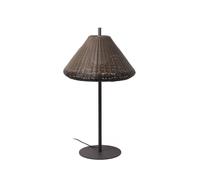 FARO BARCELONA Lampada da terrazza Saigon, intreccio marrone FARO BARCELONA