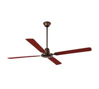 Faro 33111 Ventilatore a Pale Malvinas senza Luce, Mogano/Mogano Rosso