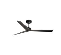 Faro Barcelona Milos Ventilatore da Soffitto 132 cm Nero con Telecomando DC [EEK: Non valutato]