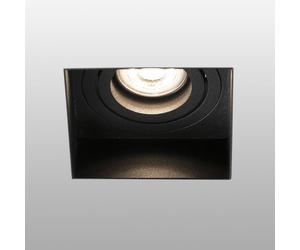 FARO BARCELONA Spot incasso Hyde 1 luce angolare girevole nero FARO BARCELONA