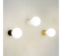 FARO BARCELONA Ten - applique minimalista, oro satinato FARO BARCELONA