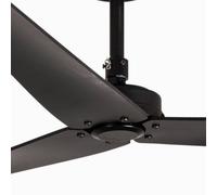 Ventilatore da soffitto Faro Milos con telecomando 34W Nero