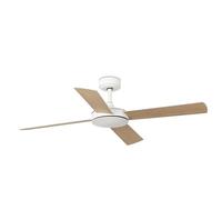 Faro Barcelona Ventilatore da soffitto Mallorca Ø132 cm con telecomando a risparmio energetico