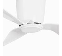 FARO BARCELONA Ventilatore da soffitto Pemba L, motore CC, bianco FARO BARCELONA
