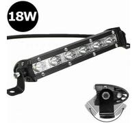 FARO BARRA SUPPLEMENTARE PROFONDITA AUTO FUORISTRADA 12V 18W 6 LED 6000K