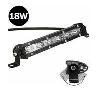 Faro Barra Supplementare Profondita Auto Fuoristrada 12v 18w 6 Led 6000k awe