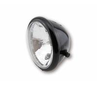 Faro Bates moto cafe racer, guzzi, triumph, Faro anteriore attacco laterale omol