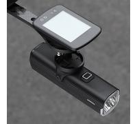 Faro Bici Ricaricabile Lega Alluminio IPX5 Impermeabile Visione Perfetta