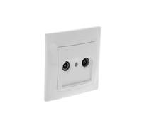 Faro binario Anzo Nero, 20 W, 6000 K, 1800 lm, 36 ° orientabile e 330 ° di rotazione. Dimensioni: 18 x 6,2 cm. Ideale per illuminare gli spazi con stile ed efficienza.