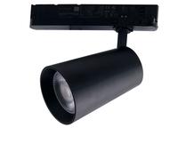 FARO BINARIO LED KONE NERO 24W 2400LM 3000K CRI90 16X13X8CM