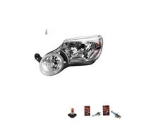 Faro + Blinkersockel + Osram Notte Break Compatibile Con Skoda Yeti SX