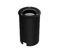 Faro Carrabile GU10 IP67 Orientabile INOX 304 Doppio Pressacavo - Antracite