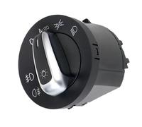 Faro Comando Interruttore Auto Faro Interruttore Della Lampada Manopola Interruttore Di Controllo 5ND941431B Compatibile Con Per Scirocco 2009-2015 Per Amarok 2013-2015 Per Caddy 2011-2014