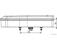 Faro combinato Dx con lampeggiatore 83830173 HERTH+BUSS ELPARTS