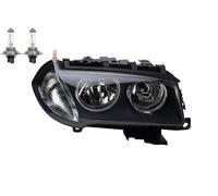 Faro Compatibile Con BMW X3 E83 09/06- Destro Lato Passeggero + Lampadina