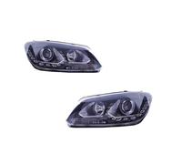 Faro Compatibile Con Per Touran 2011 2012 2013 2014 2015 Gruppi Ottici Anteriori Fendinebbia Automatici DRL Indicatore Direzione Lampada Riparazione Componenti