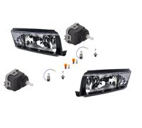 Faro Compatibile Con Skoda Fabia 6Y 99-08 Lampadine li Re M.Servomotore