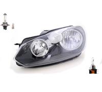 Faro Compatibile Con VW Golf VI 5K1 10/08-11/13 Sinistro + Lampadina & H15