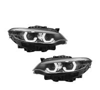 Faro Coppia Di LED Per Auto Gruppo Faro Anteriore Testa Della Lampada Plug And Play Fari DRL Per BMW Serie 2 F22 F23 Per M2 2014-2021 Fari Anteriori Auto(For Xenon)