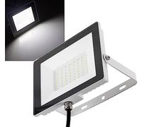 Faro da esterno a LED ChiliTec da 50 Watt, luce bianca 4000K, grado di protezione IP65.