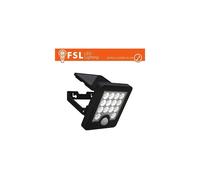 Faro da esterno solare con sensore di movimento 40W (4 led) - Nero