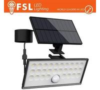 Faro da esterno solare con sensore di movimento 60W (6 led)