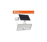 PROIETTORE LED ESTERNO SOLARE PARETE C/SENSORE 60W 6500K BIANCO FSL FLFSW305W