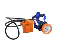 Faro da Estrazione Mineraria, Antideflagrante, Lampada Frontale Ricaricabile per Minatori di Carbone, Faro da Ricerca per Casco Rigido, Lampada Frontale Impermeabile per Lavori Sotterranei