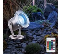 Faro Da Giardino Lampada Da Esterno RGB LED Con Telecomando Dimmerabile Mobile [EEK: F]