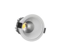 Faro da Incasso 12W Foro Ø75mm Bianco IP40 CCT BRIDGELUX LED 3 Parabole Colore Bianco Variabile CCT