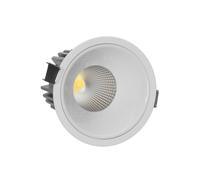 Faro da Incasso 18W Foro Ø90mm Bianco IP40 CCT BRIDGELUX LED 3 Parabole Colore Bianco Variabile CCT