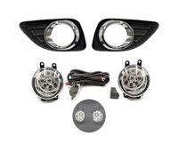 Faro Da Lavoro 1 Paio Di Fendinebbia Anteriori Per Auto Griglia Copertura Per Fendinebbia Finitura Restyling Per Toyota Per Camry ACV40 XV40 2010-2011 Accessori Faretti Fendinebbia(9LED set)