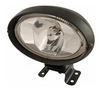 Faro da lavoro 12 V ovale Clear a fascio singolo. Resistenza agli urti PA6, conn