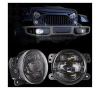 Faro Da Lavoro 2 Fari Fendinebbia A LED Rotondi Da 4 Pollici Per Fuoristrada Per Jeep Per Wrangler JK TJ LJ Per Hummer H1 H2 2007-2017 Faretti Fendinebbia