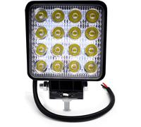 Faro Da Lavoro, 48W 12V/24V Luci off Road IP68 Impermeabile 6000K Spot Luce Di P