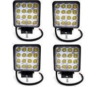 Faro Da Lavoro, 48W 12V/24V Luci off Road IP68 Impermeabile 6000K Spot Luce Di P