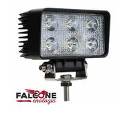 Faro da lavoro 6 LED Epistar a largo raggio freddo 18W IP67 con staffa di fissag