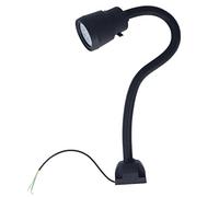 Faro da lavoro a LED con collo d'oca flessibile da 20 pollici e base magnetica 5W Rotazione a 360 gradi Lampada LED a asta flessibile universale per macchine utensili CNC 24V 36V