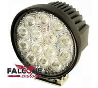 FARO DA LAVORO A LED ROTONDO DIAM 116 MM POTENZA 42 W 2500 LUMEN 12-24 V