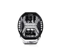 Faro Da Lavoro Barra Luminosa A LED Per Auto 12 V Ambra DRL Faretto 4 Pollici Per Jeep Per Fuoristrada Per Barca Per Trattore Per Camion 4x4 SUV ATV Faretti Fendinebbia(Amber DRL 1pcs)