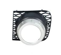 Faro Da Lavoro Copertura Del Paraurti Anteriore Per Fendinebbia Griglia Cofano Coperchio Per Land Per Rover Per Range Per Rover Per Vogue L322 2010 2011 2012 Faretti Fendinebbia(Argento a destra)