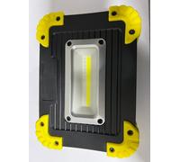 FARO DA LAVORO LUCE A LED FARETTO PORTATILE RICARICABILE USB PANNELLO SOLARE [EEK: A+]