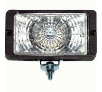 Faro da lavoro multitensione 12/80V H3 fissaggio orizzontale 144x112x70mm