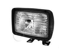 FARO DA LAVORO ORIENTABILE CORPO PLASTICA STAFFA METALLO H3 + H3 DOPPIA PARABOLA