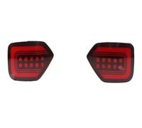 Faro Da Lavoro Paraurti A LED 12V Luce Fendinebbia Posteriore Luce Freno Riflettore Dinamico Indicatori Direzione Per Subaru Per Outback V 2015-2020 Funzioni 3 In 1 Faretti Fendinebbia(Rosso)
