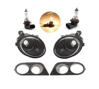 Faro Da Lavoro Per BMW E46 M3 2001 2002 2003 2004 2005 2006 Accessori Condotto Aria Circostante Copertura Fendinebbia Griglia Cornice Fari A LED Fendinebbia Faretti Fendinebbia(Carbon Fiber Halogen)