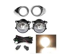 Faro Da Lavoro Per Ford Per Focus 3 2012 2013 2014 Griglia Di Copertura Cromata Per Fendinebbia Cornici Per Fendinebbia Cablaggio Fari Fendinebbia A LED Faretti Fendinebbia(Frame B halogen wire)