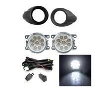 Faro Da Lavoro Per Ford Per Focus 3 2012 2013 2014 Griglia Di Copertura Cromata Per Fendinebbia Cornici Per Fendinebbia Cablaggio Fari Fendinebbia A LED Faretti Fendinebbia(Frame A LED wire)