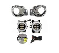 Faro Da Lavoro Per Ford Per Ranger 2012 2013 2014 Lampadina Fendinebbia Alogena Per Auto Gruppo Ottico H11 12V Con Kit Di Cablaggio Fendinebbia A LED Faretti Fendinebbia(Angel Eye LED set)