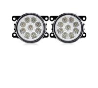 Faro Da Lavoro Per Jeep Per Wrangler JK Per Renegade Fendinebbia A LED Per Auto Fendinebbia Per Auto 8000LM 30W Bianco Giallo Impermeabile 12V Faretti Fendinebbia(9 Led Yellow)